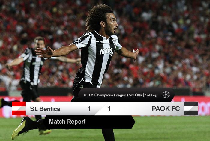 The images of the Spartak-Benfica match - SL Benfica